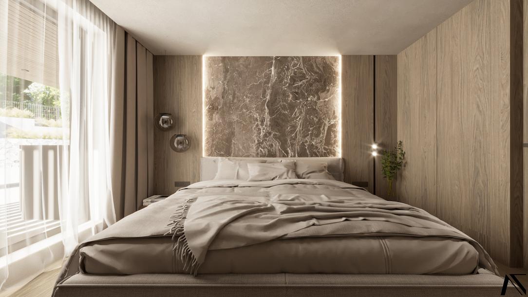 Interior of family house